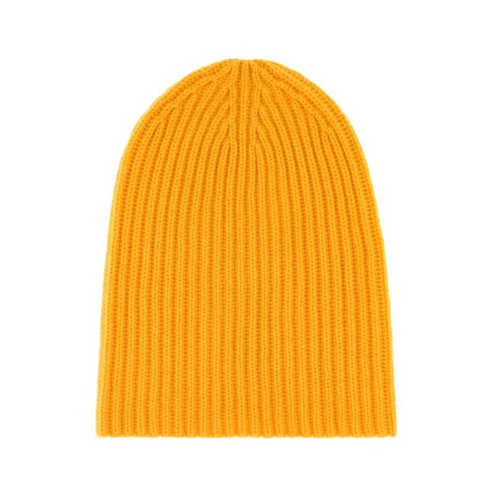 Umit Benan Men Yellow Cashmere Paradiso Beanie Hat